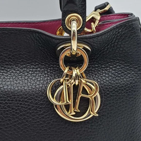 100% Authentic Christian Dior Black Handbag & Crossbody Bag - Picture 8 of 16